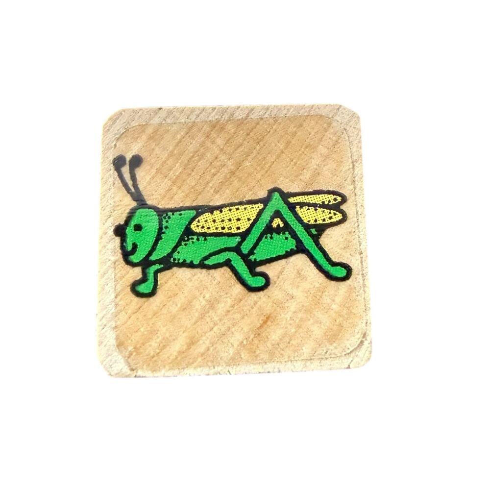 Hero Arts Grasshopper Small Mini Rubber Stamp